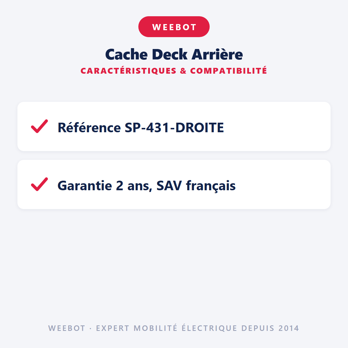 Cache Deck Arrière : caractéristiques et compatibilité