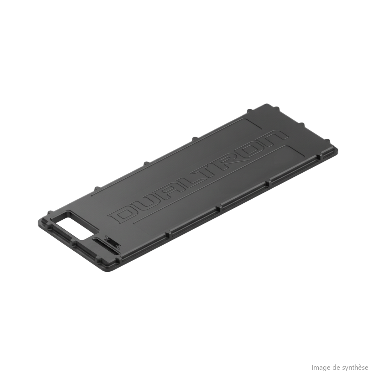 Schéma du capot supérieur de batterie en plastique pour trottinette électrique Dualtron City
