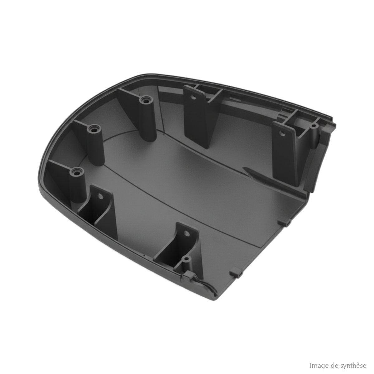 Vue intérieure du carénage avant inférieur pour trottinette électrique Dualtron Dolphin