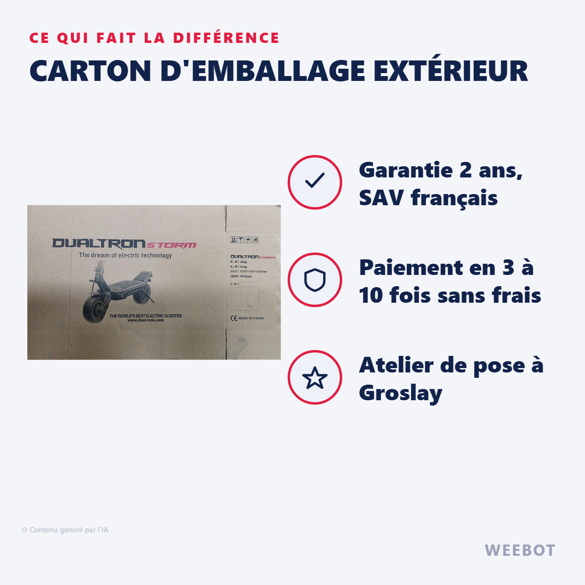 Carton d'Emballage Extérieur : les points forts