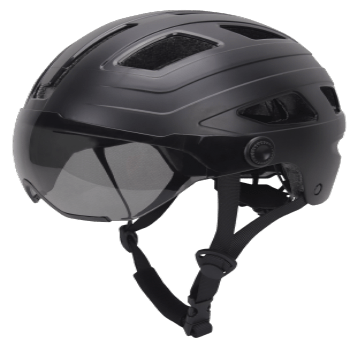 Casque Vélo avec Visière Kali CRUZ PLUS Noir - Weebot