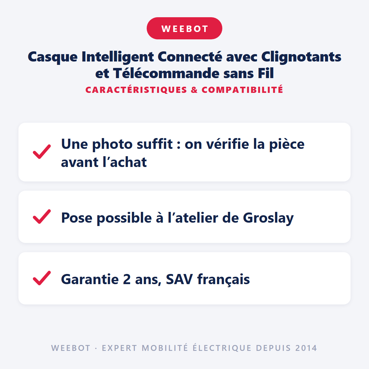 Casque Intelligent Connecté avec Clignotants et Télécommande sans Fil : caractéristiques et compatibilité