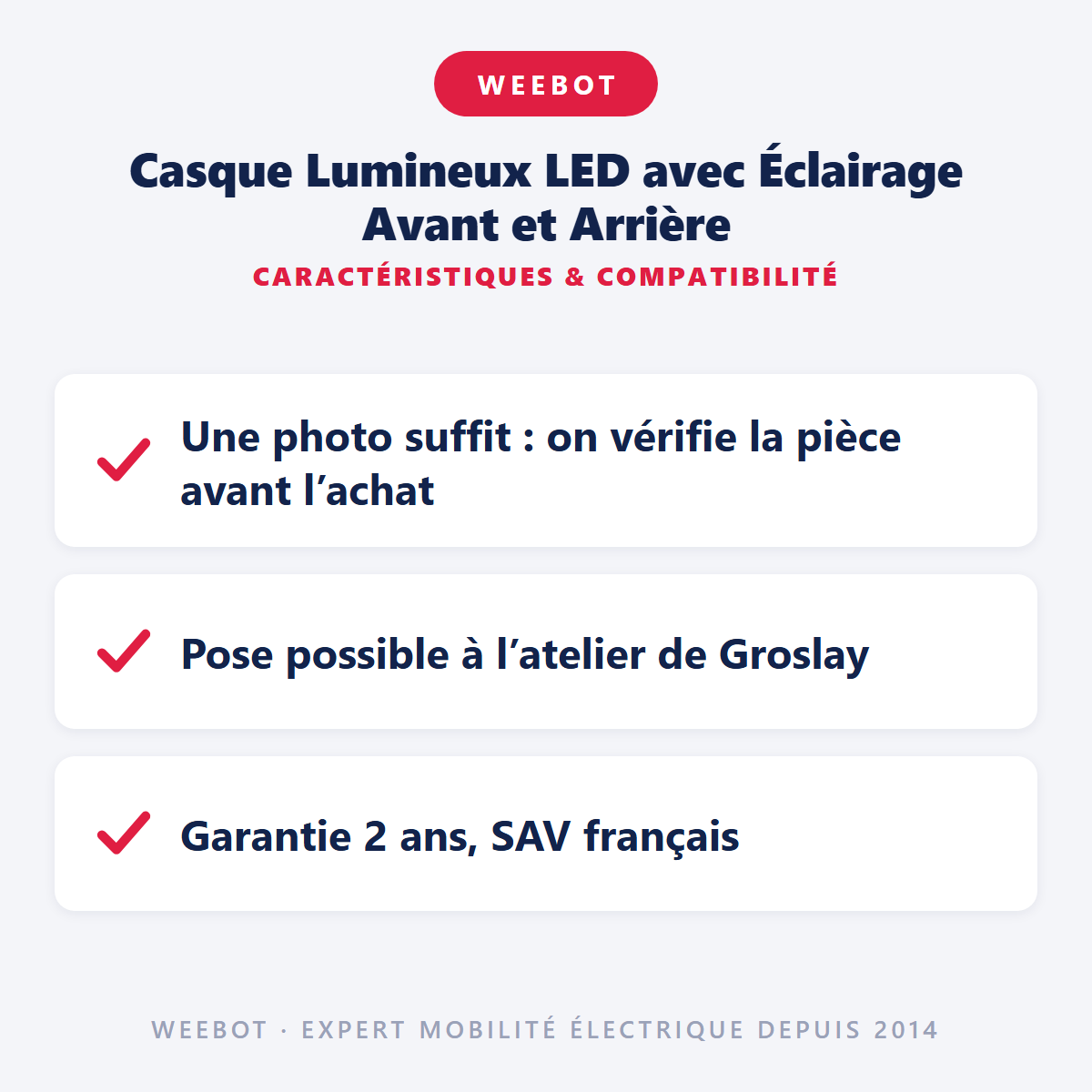 Casque Lumineux LED avec Éclairage Avant et Arrière : caractéristiques et compatibilité