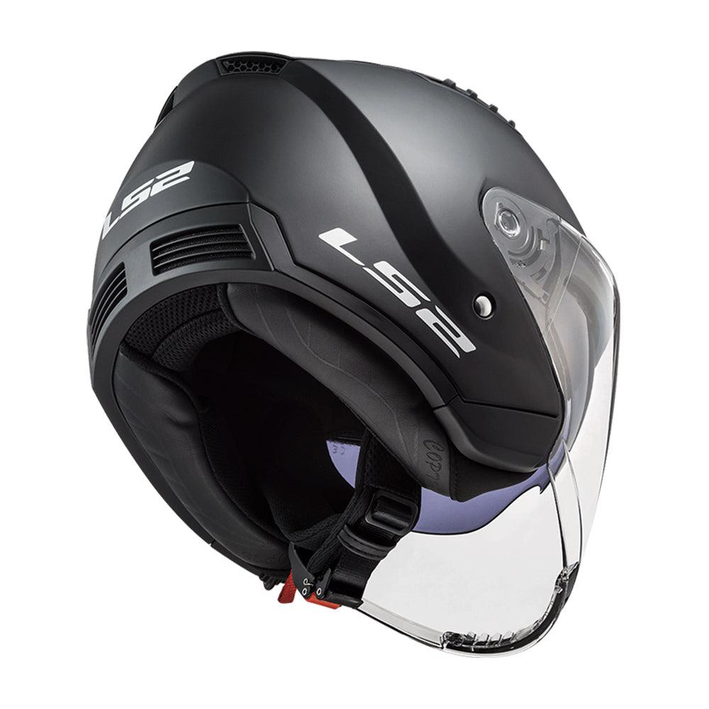 Casque Moto Jet LS2 Copter Matt Black - Weebot