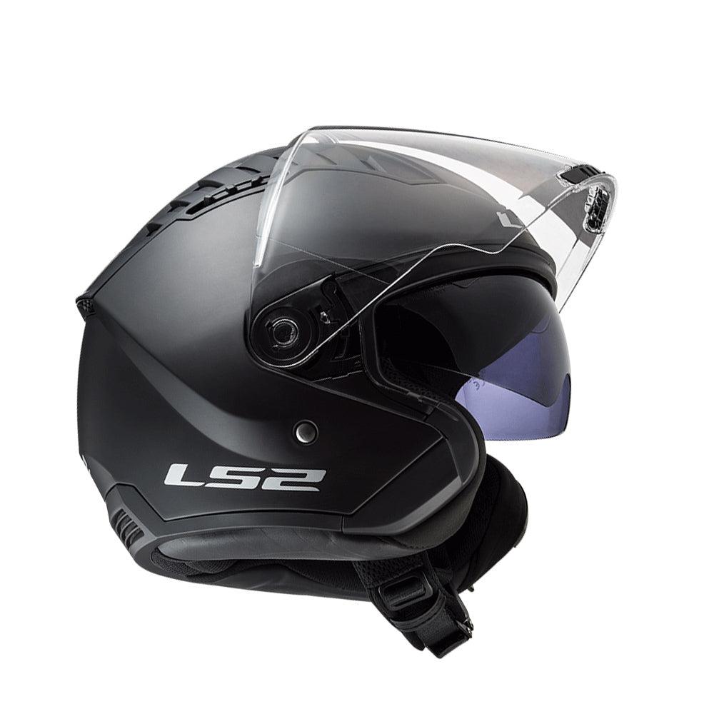 Casque Moto Jet LS2 Copter Matt Black - Weebot
