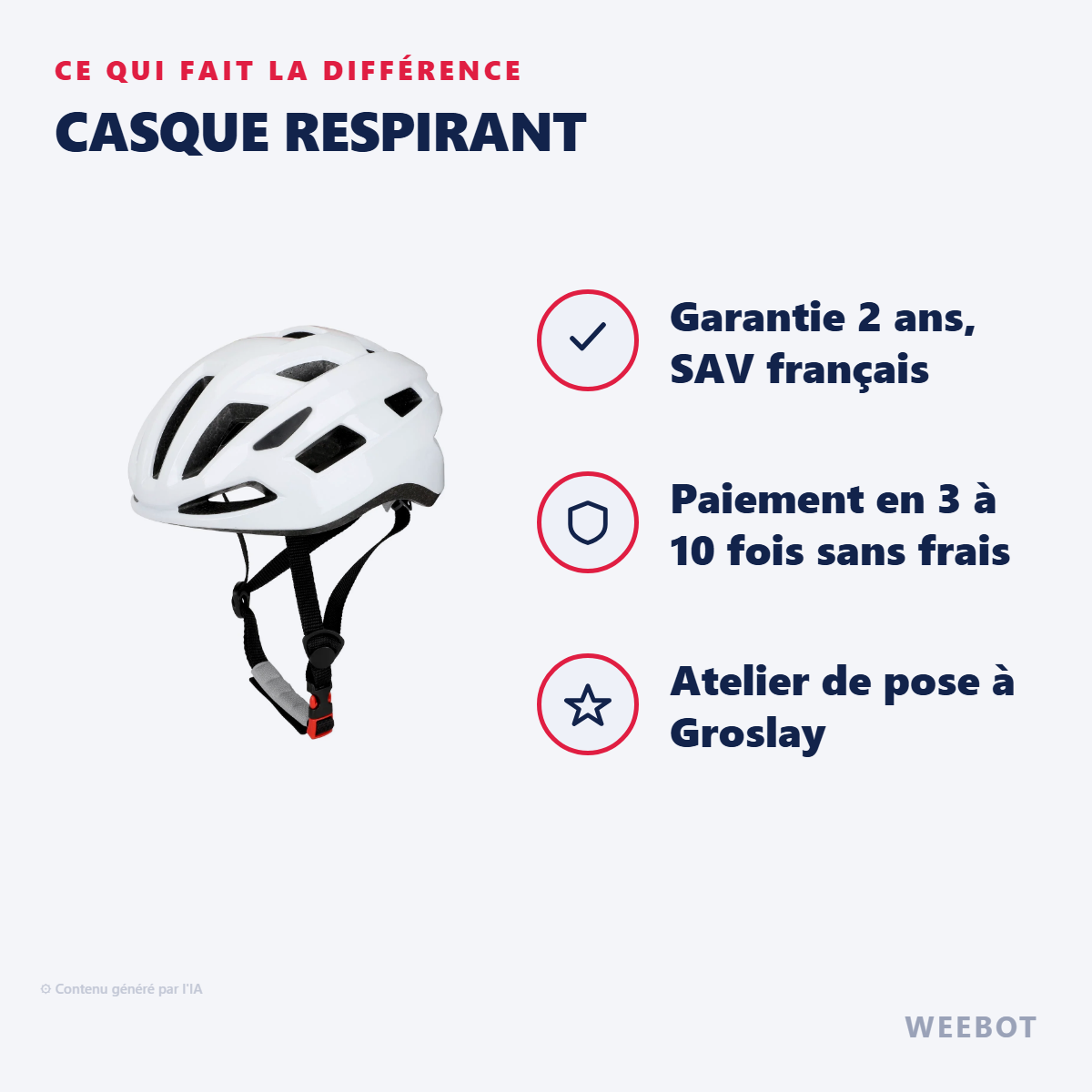 Casque Respirant : les points forts