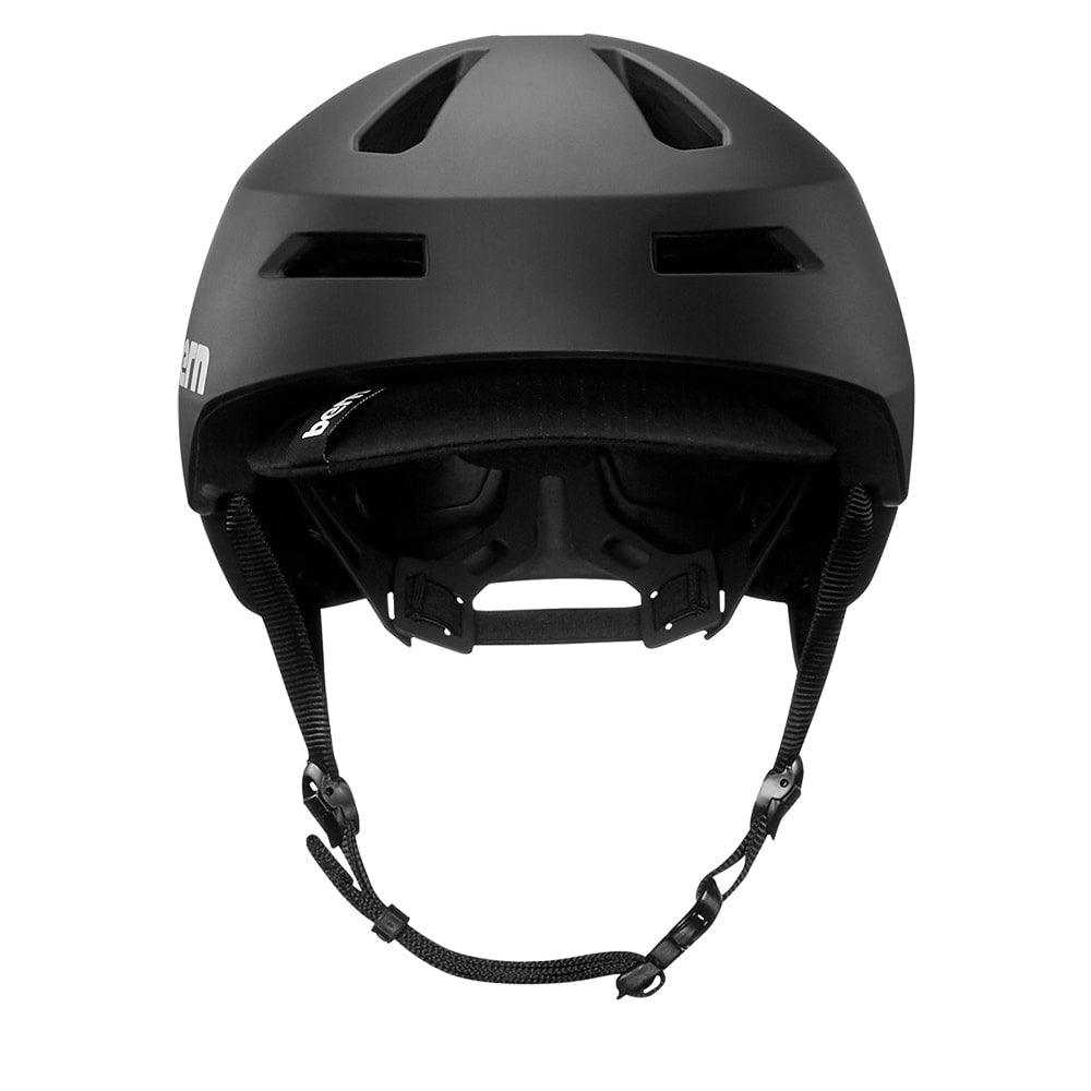 Casque Bern Brentwood 2.0 Matte Black avec Visière - Noir Mat - Weebot