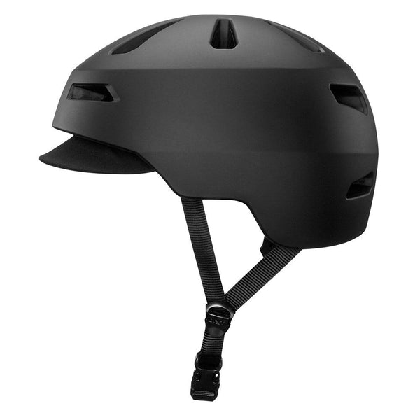 Matte black bicycle helmet best sale
