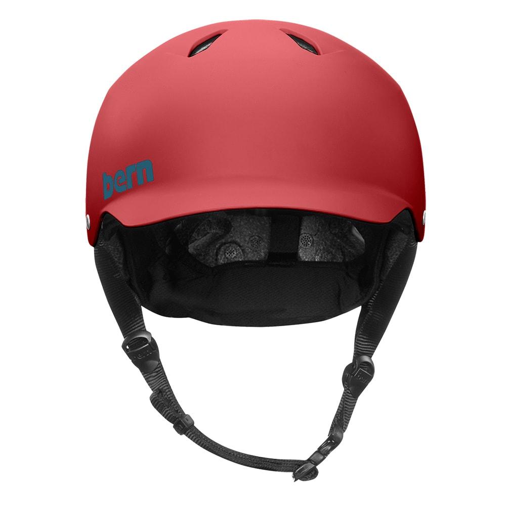 Casque Bern Watts EPS Matte Red - Rouge Mat - Weebot
