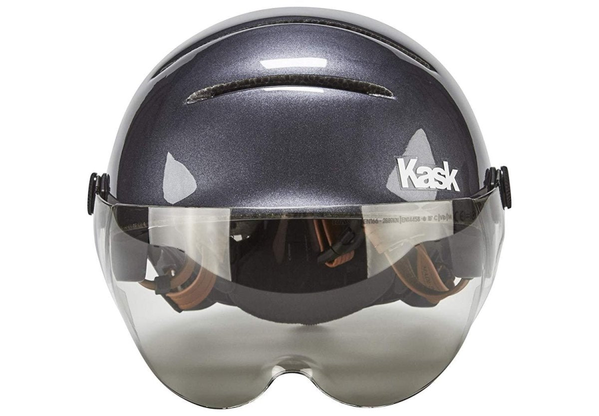 Casque de Vélo Kask Urban Lifestyle Anthracite Matt avec Visière - Weebot