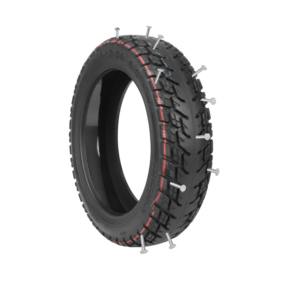 Pneu Tubeless Tout-Terrain 10 Pouces (10x2,30-6,5) Anti-Crevaison avec Gel, vue 5