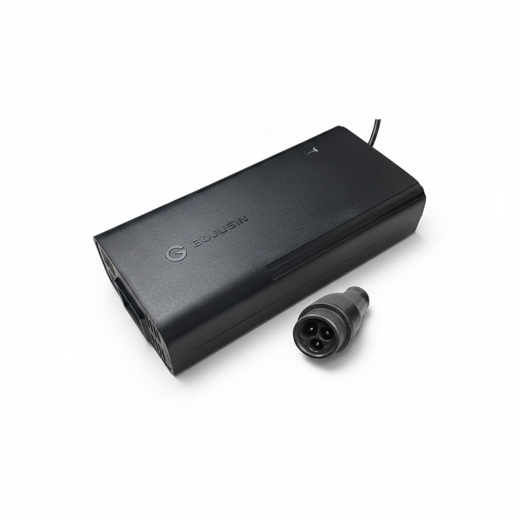 Chargeur 72V 2A Connecteur LP16-3, vue 3