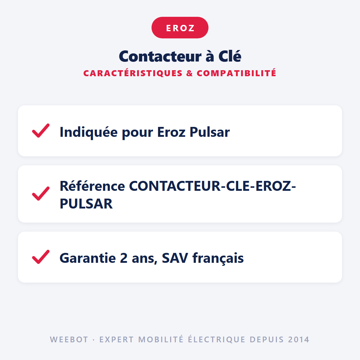 Contacteur à Clé : caractéristiques et compatibilité