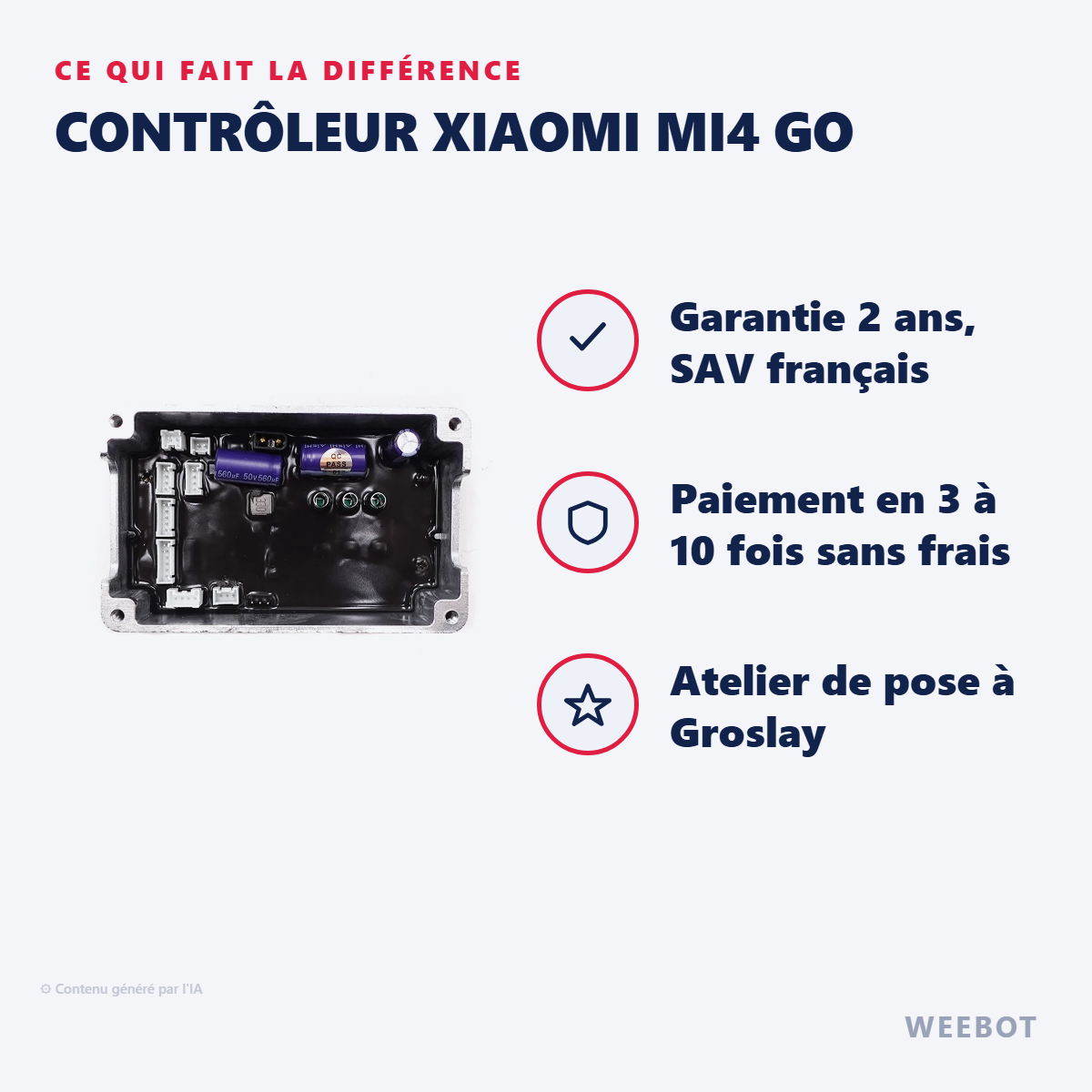 Contrôleur Xiaomi Mi4 Go : les points forts