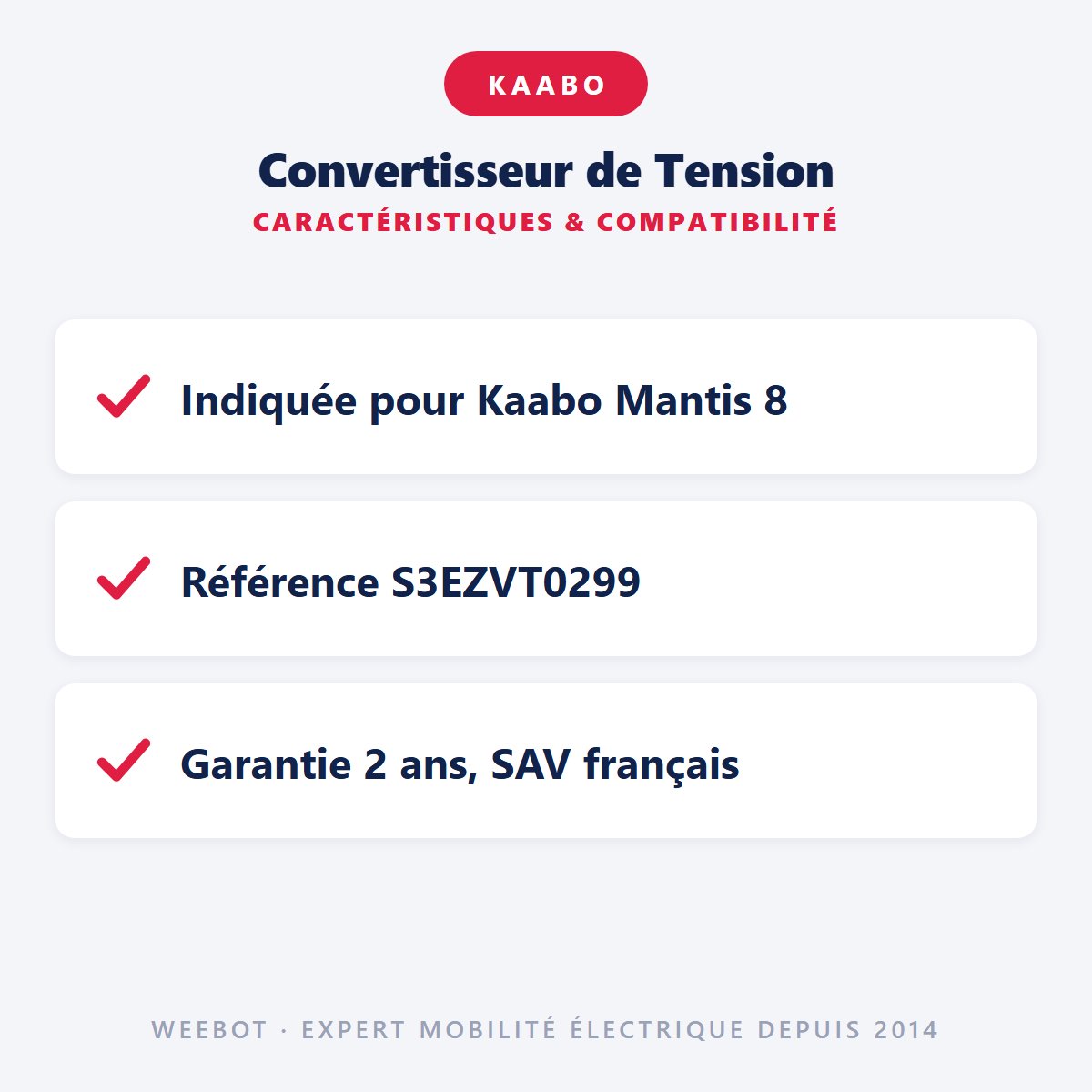 Convertisseur de Tension : caractéristiques et compatibilité
