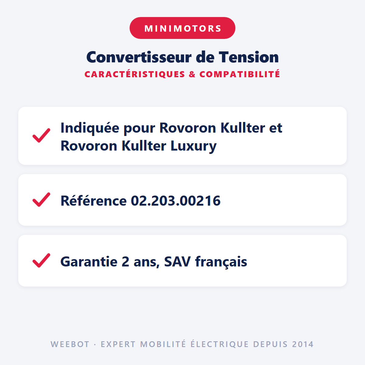 Convertisseur de Tension : caractéristiques et compatibilité