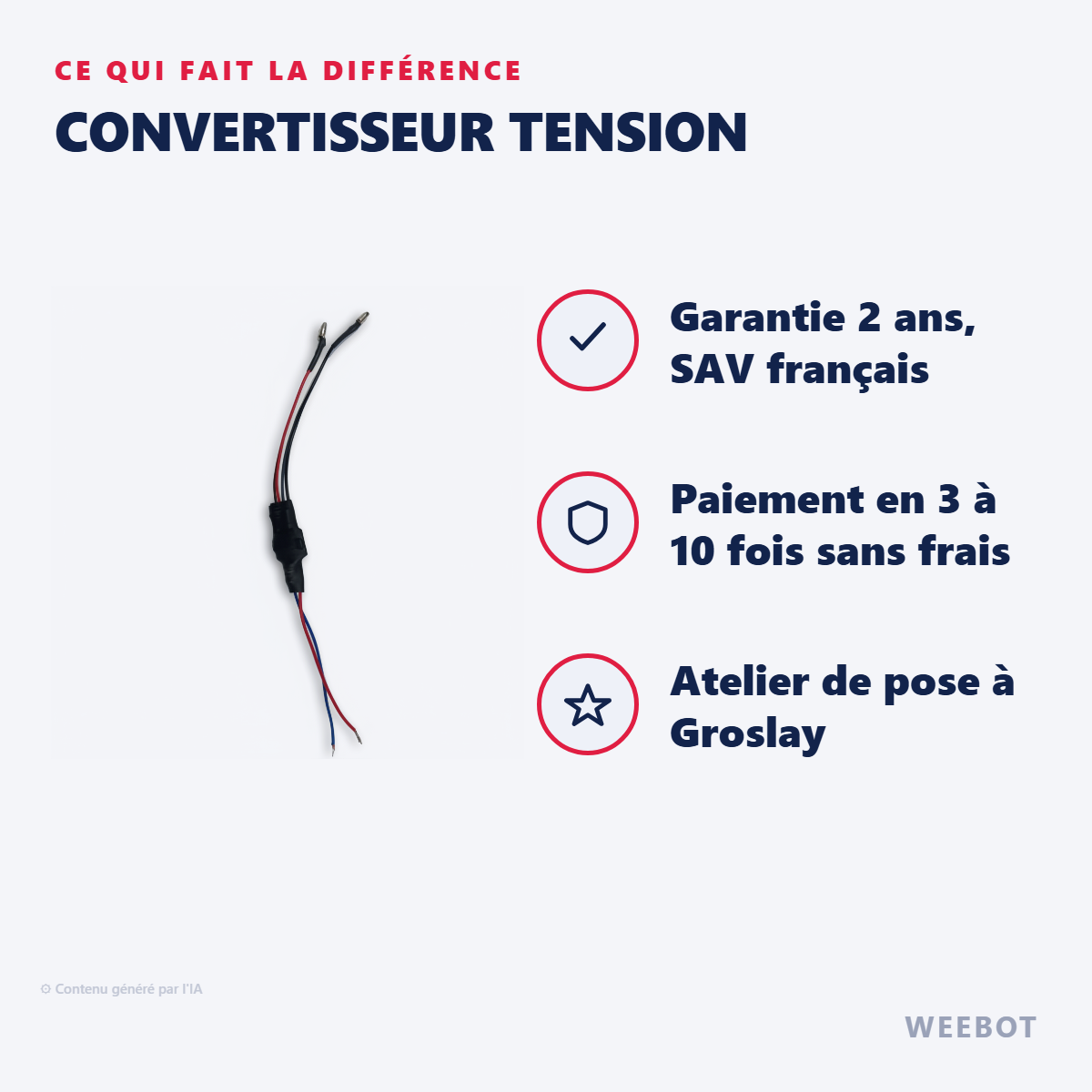 Convertisseur Tension : les points forts