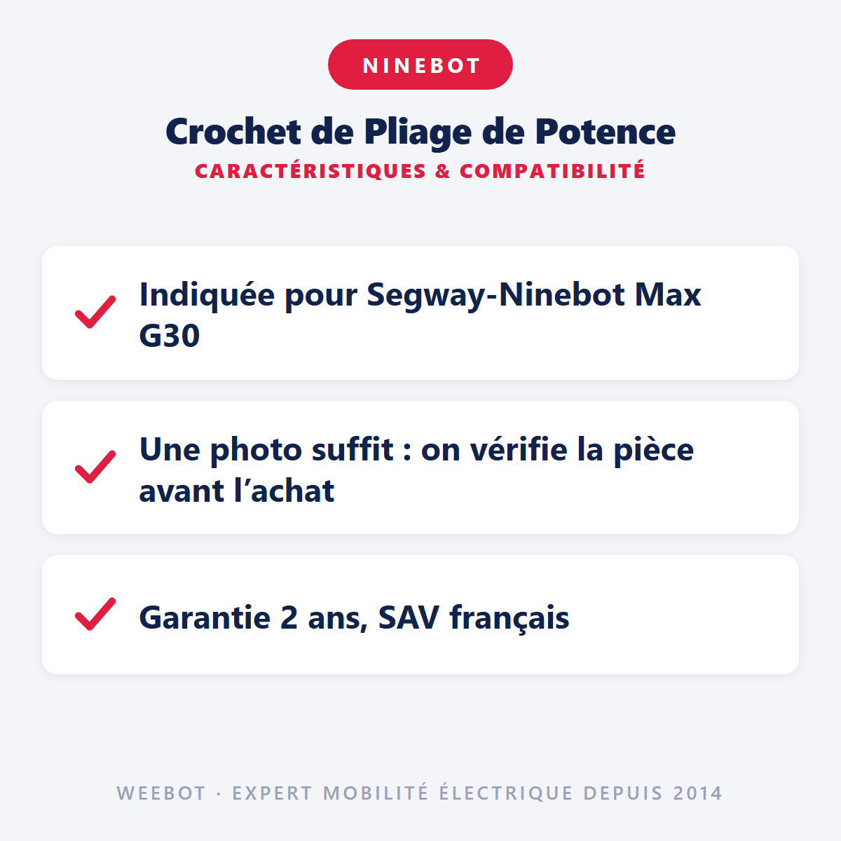 Crochet de Pliage de Potence : caractéristiques et compatibilité