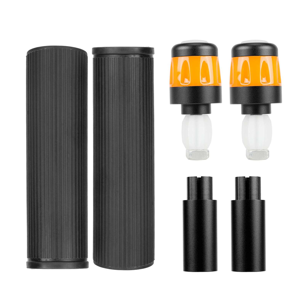 Poignées de Guidon en Silicone avec Clignotants LED Rechargeables USB, vue 3