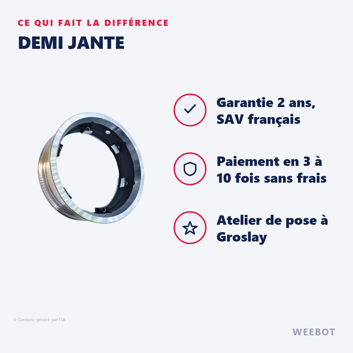 Demi Jante : les points forts