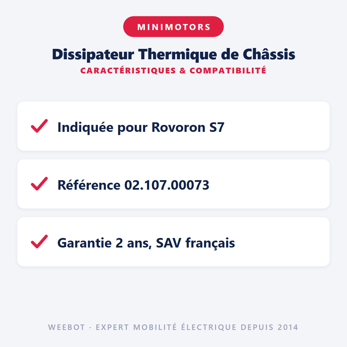 Dissipateur Thermique de Châssis : caractéristiques et compatibilité