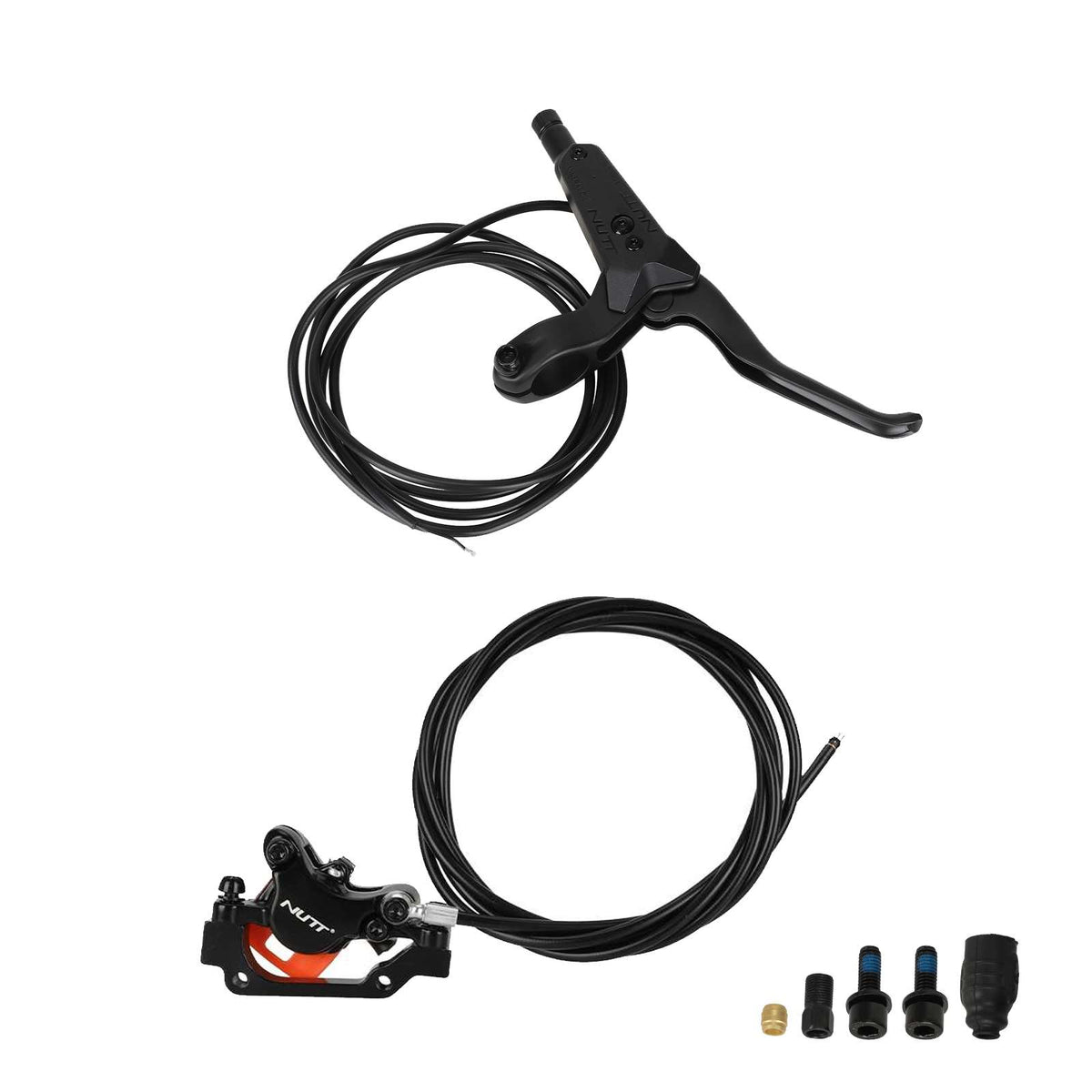 Kit de frein hydraulique droit NUTT avec levier, étrier, câble et durite