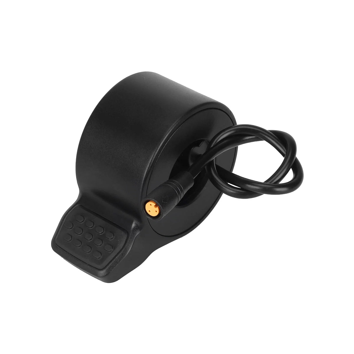 Gâchette de frein électronique noire avec son câble et connecteur étanche 3 broches