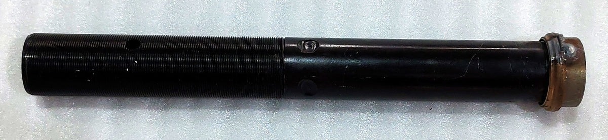 Tube fileté de direction noir avec section soudée à une extrémité pour trottinette Dualtron Dolphin
