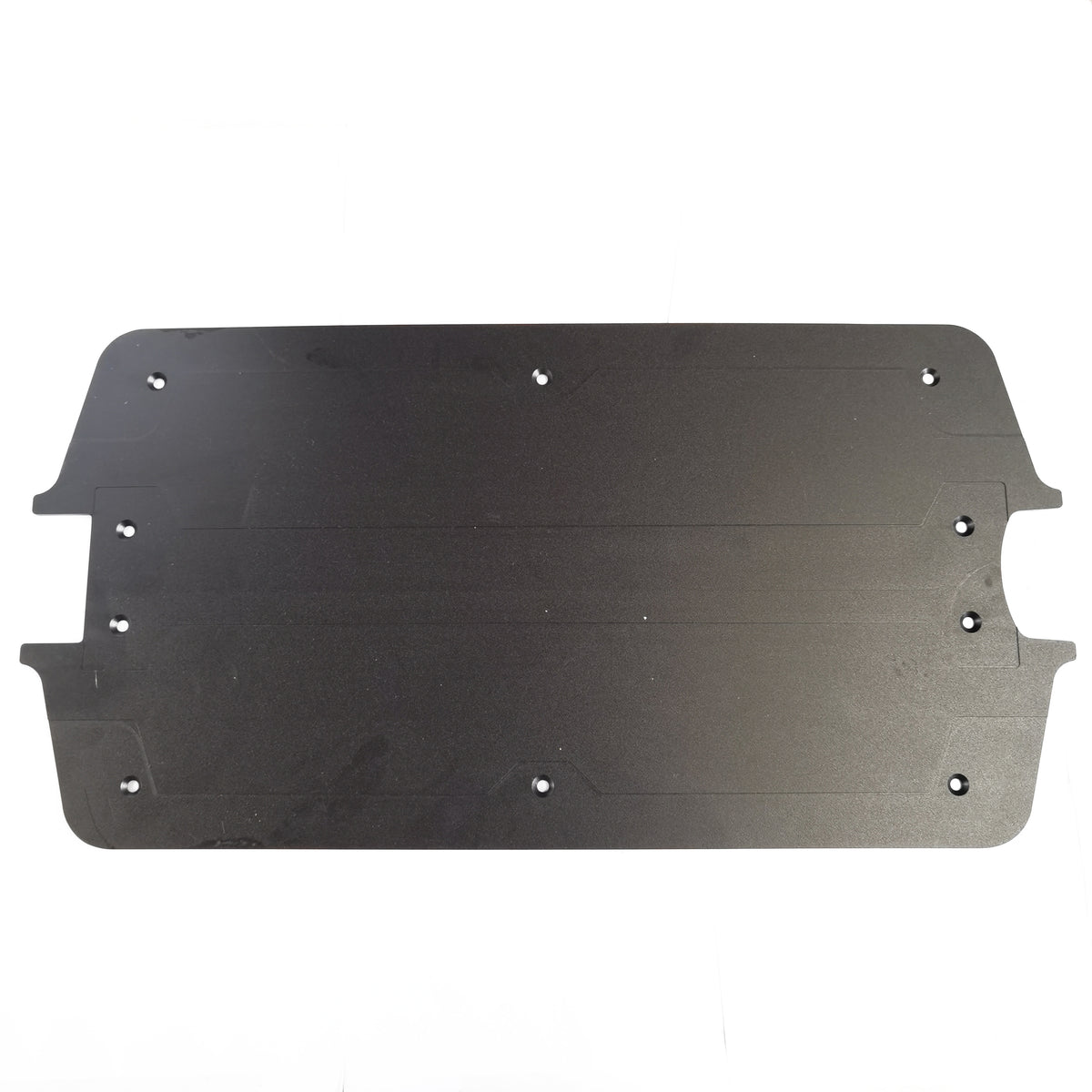 Plateau de deck noir pour trottinette électrique Dualtron Ultra 2 vu de dessus