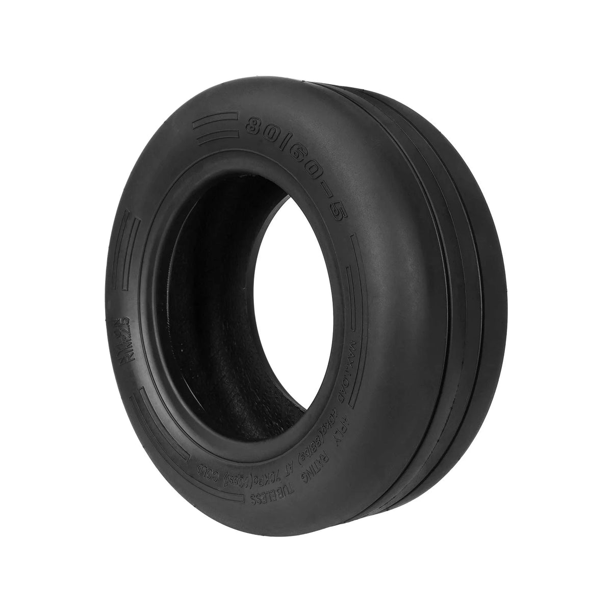 Pneu Tubeless Route 10 Pouces (80/60-5), vue 5