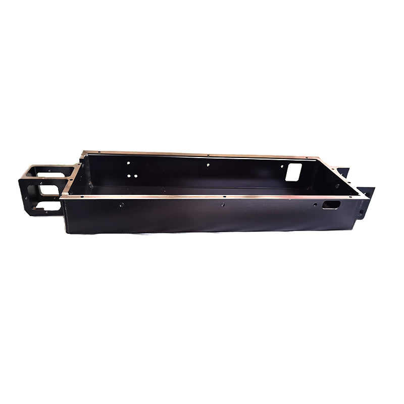 Châssis principal noir pour trottinette électrique Dualtron Spider vu de trois-quarts