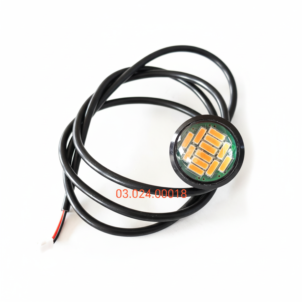 feu avertisseur arriere pour cache lateral pour trottinette electrique dualtron achilleus thunder 3 et victor