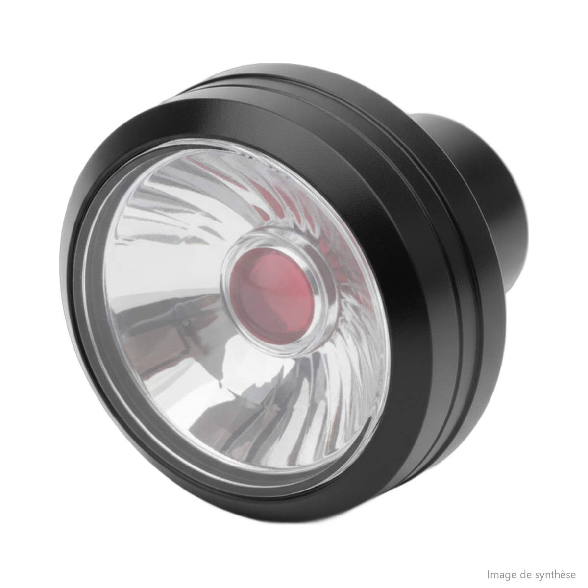 Illustration d'un feu laser LED rond pour trottinette électrique Dualtron Storm