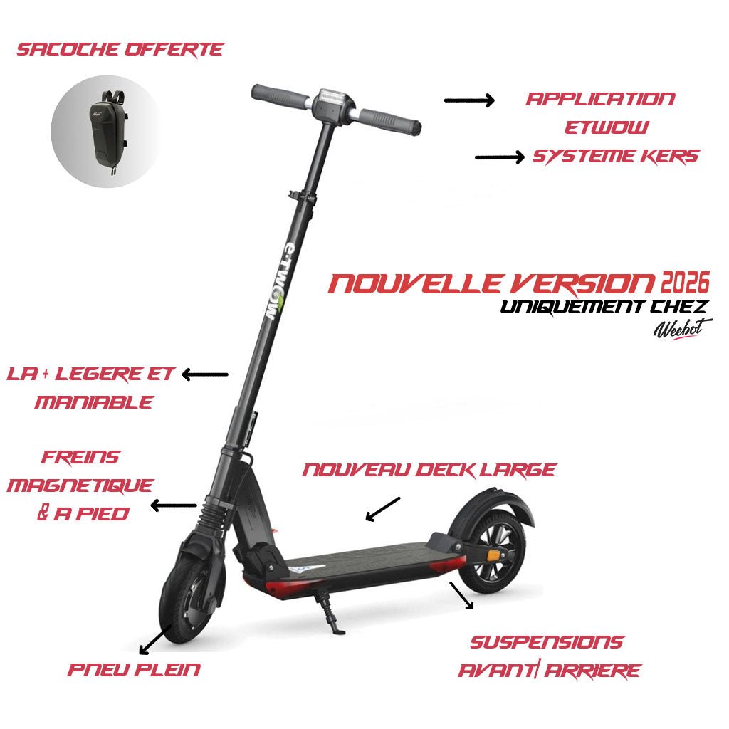 Trottinette Électrique Etwow Booster SE - Weebot