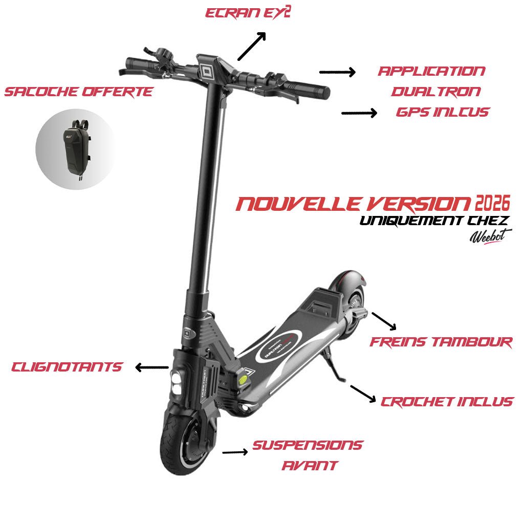 Trottinette Électrique Dualtron Pop (Popular) - Weebot