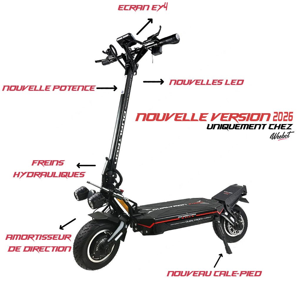 Trottinette Électrique New Dualtron Storm LTD - Weebot