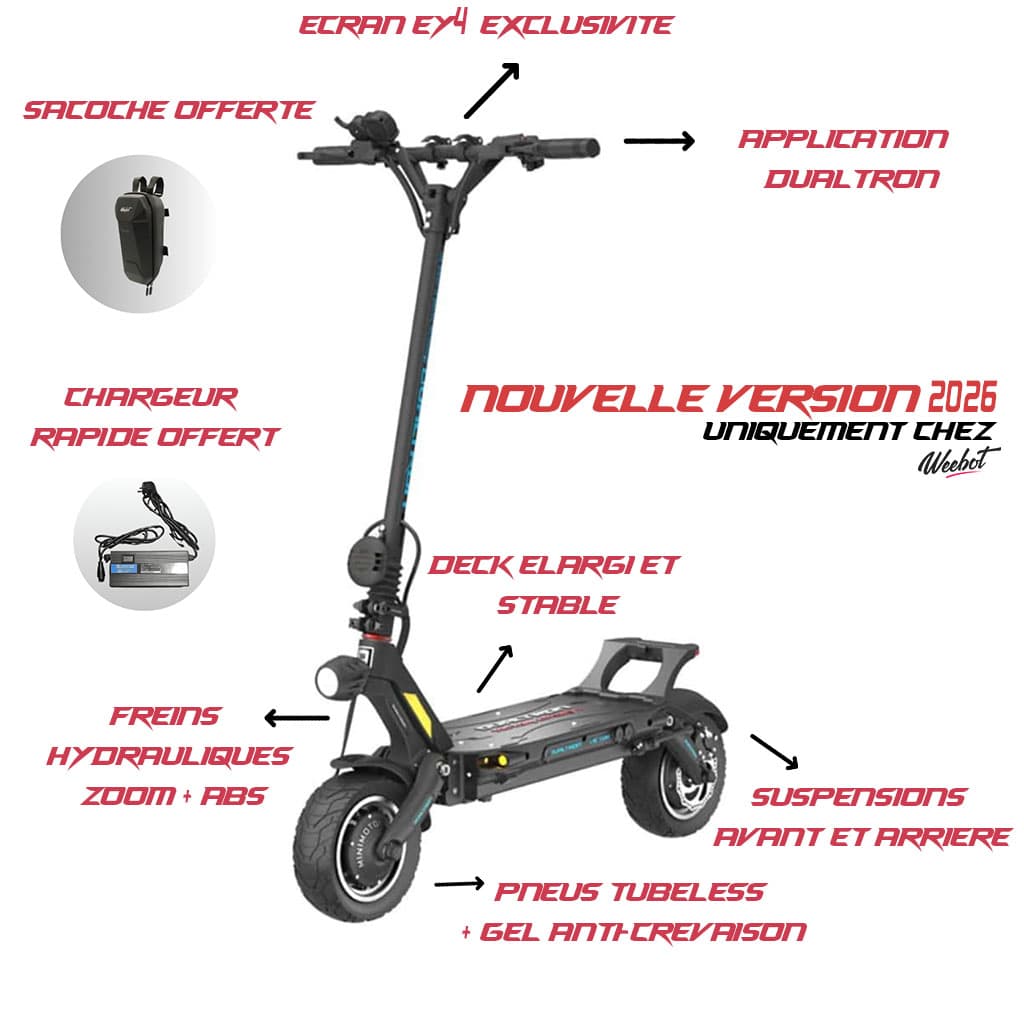 Trottinette Électrique Dualtron Victor Luxury Plus - Weebot