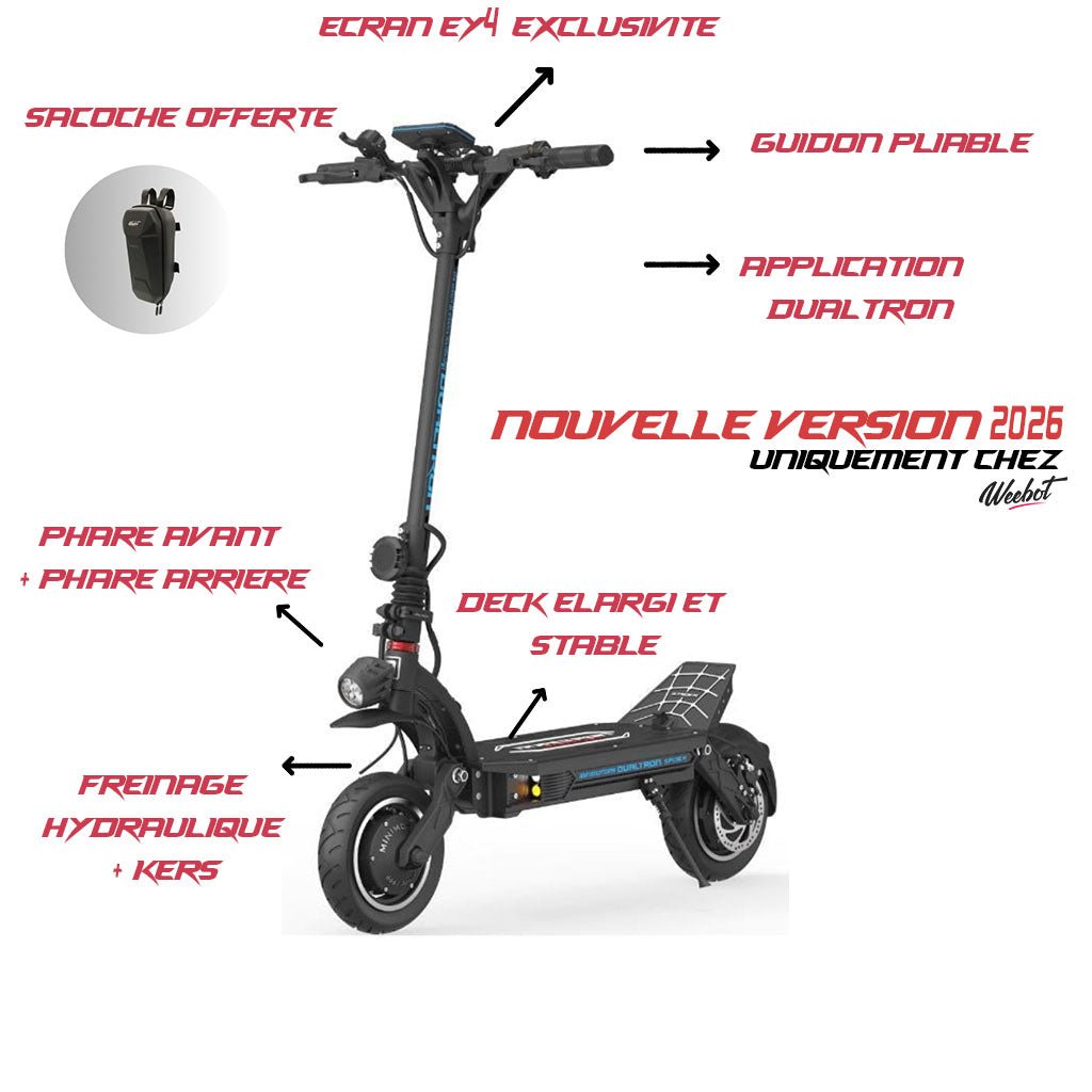 Trottinette Electrique Dualtron Spider Max - Weebot