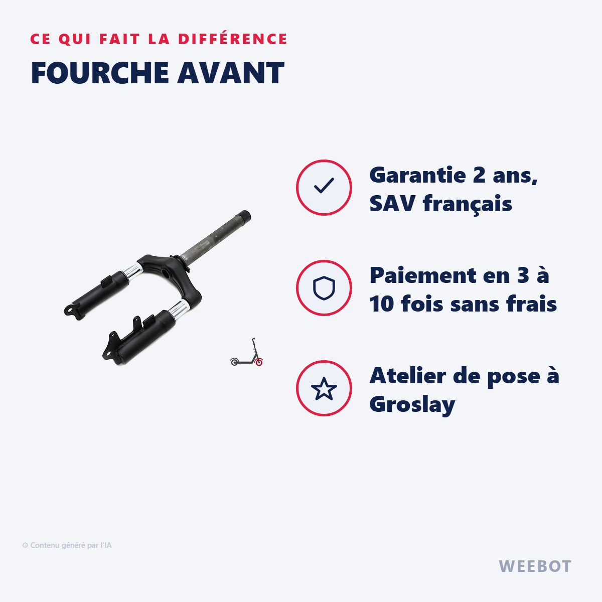 Fourche Avant : les points forts