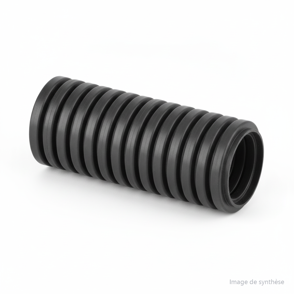 Gaine cannelée de protection pour câble de trottinette électrique Dualtron