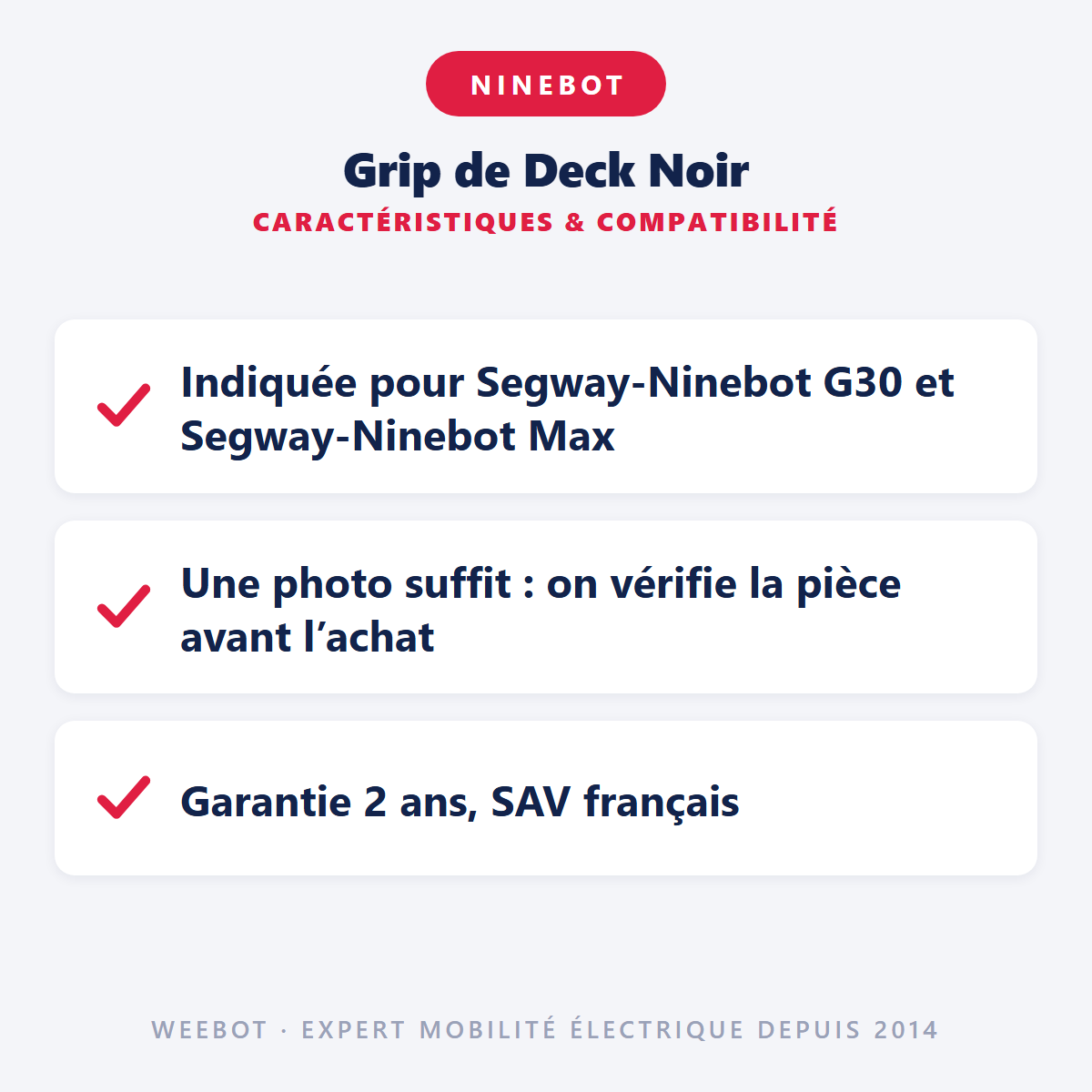 Grip de Deck Noir : caractéristiques et compatibilité
