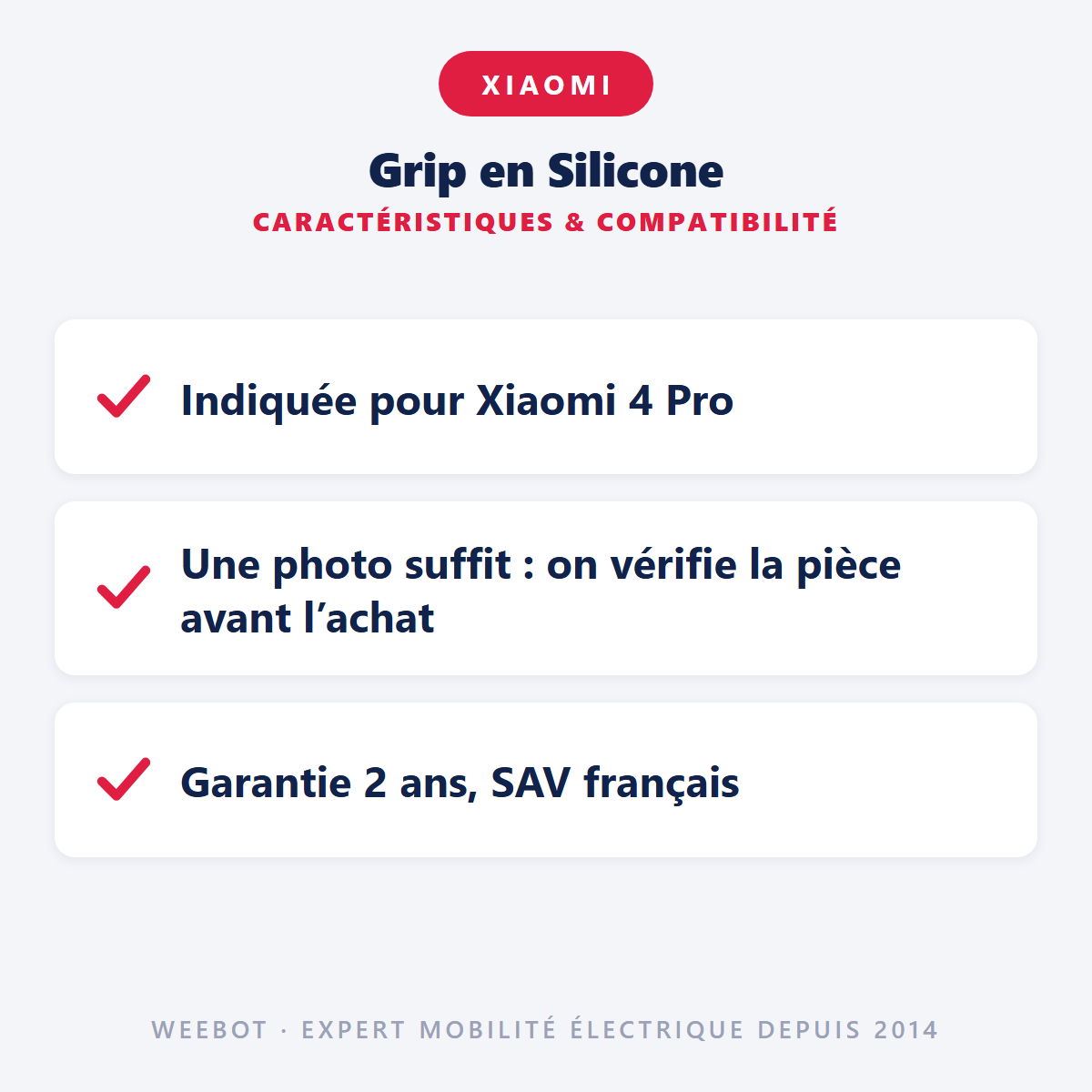 Grip en Silicone : caractéristiques et compatibilité