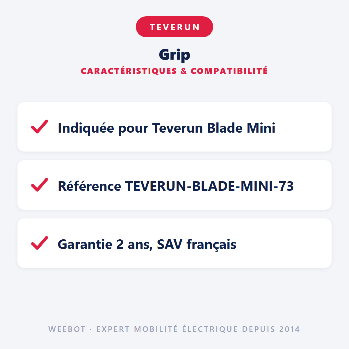 Grip : caractéristiques et compatibilité