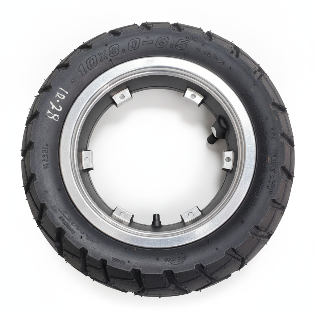 Jante et Pneu Tubeless, vue 3