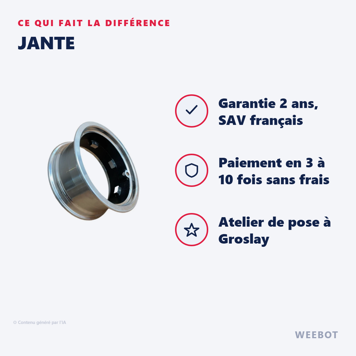 Jante : les points forts