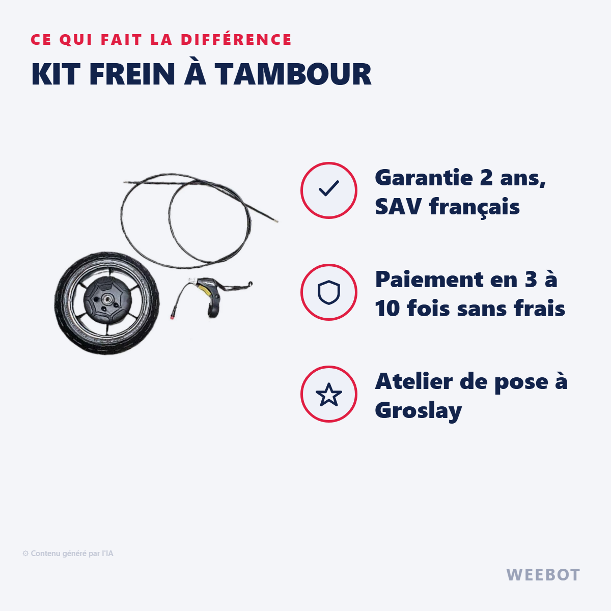 Kit Frein à Tambour : les points forts