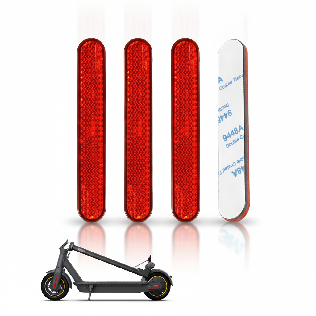 Lot de 4 Bandes Réfléchissantes Autocollantes, vue 1