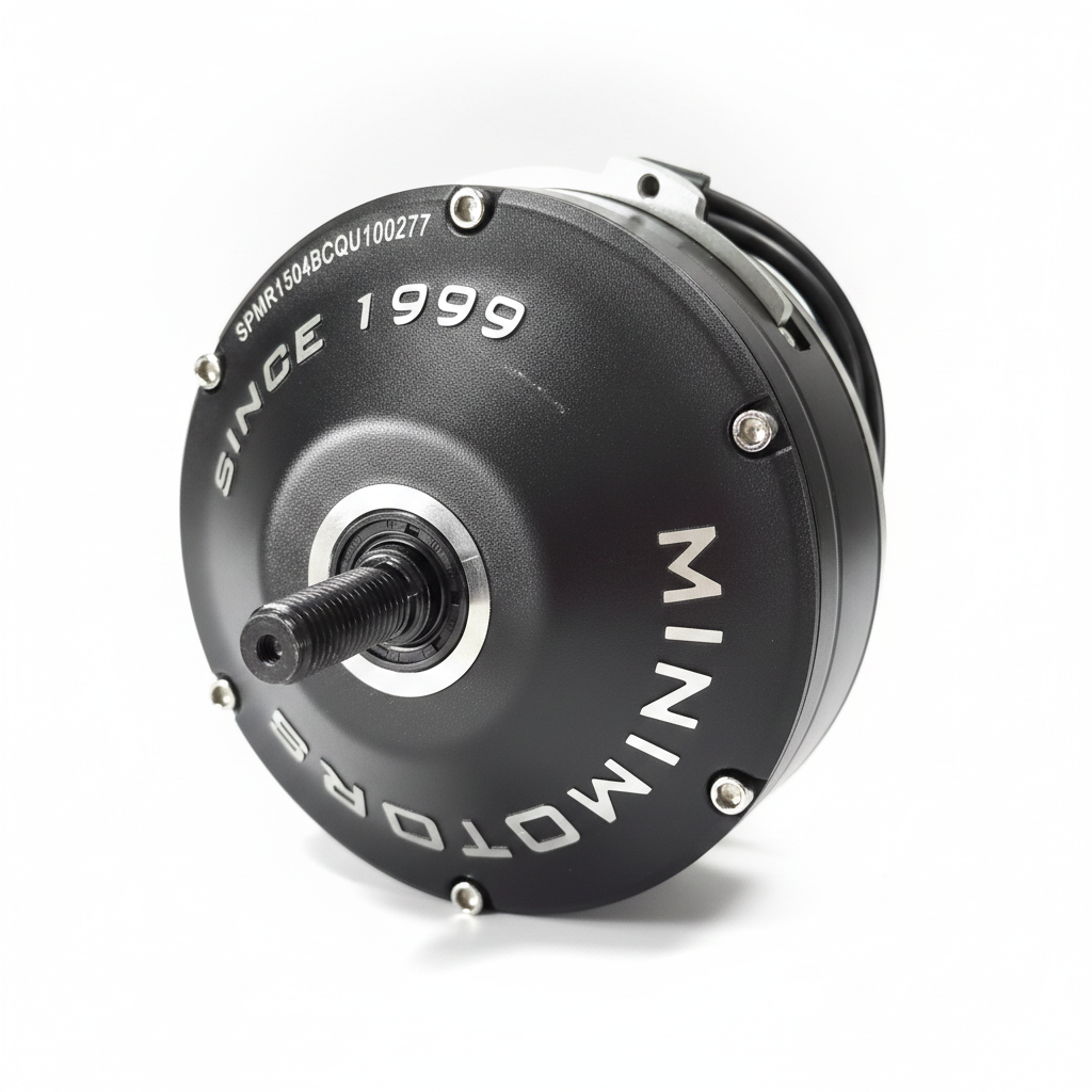 Moteur arrière pour Trottinette Electrique Dualtron Spider Max — packshot studio sur fond blanc