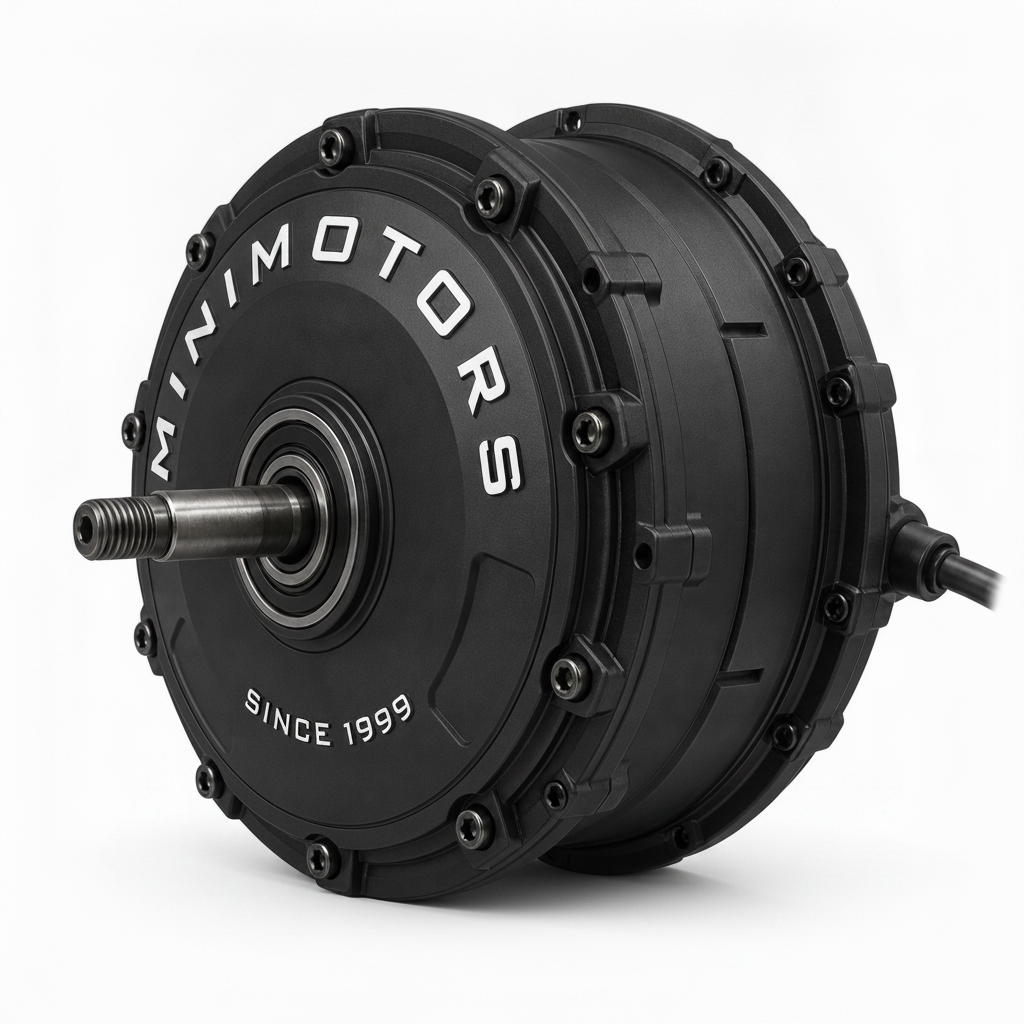 Moteur avant/arrière pour Trottinette Électrique Dualtron Sonic Alien — packshot studio sur fond blanc