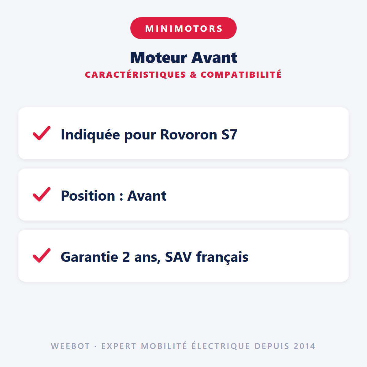 Moteur Avant : caractéristiques et compatibilité